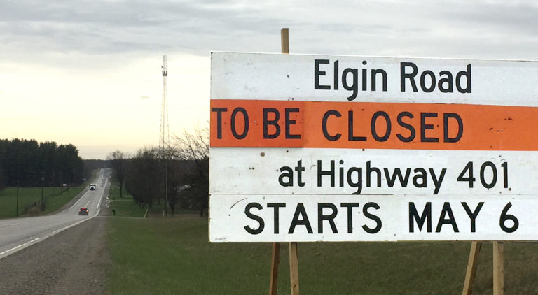 Elgin Road overpass at 401 to be rebuilt