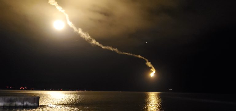 Rescue aircraft overhead, boat limps back to Port Bruce