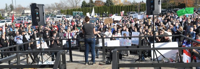 Aylmer “Freedom Rally” organizer charged