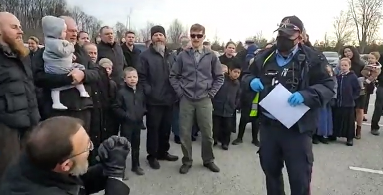 Aylmer Police serve summons on Church of God