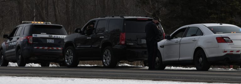 Heavy police presence at Church of God