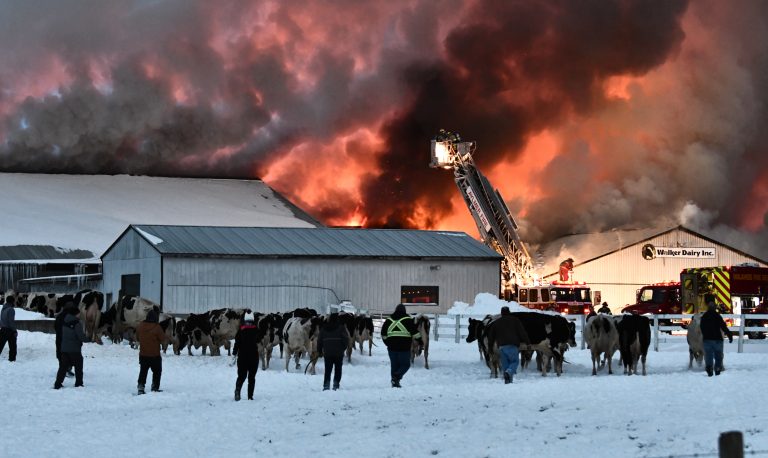 Major fire at Walker Farms-updated