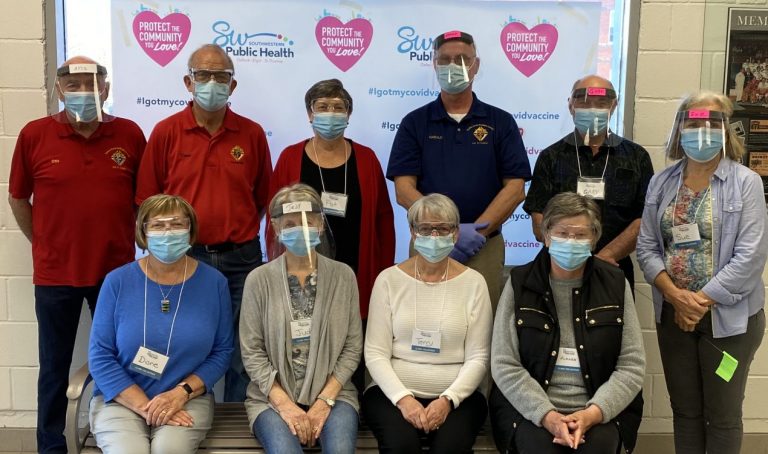 Immunization clinics a “great community effort”