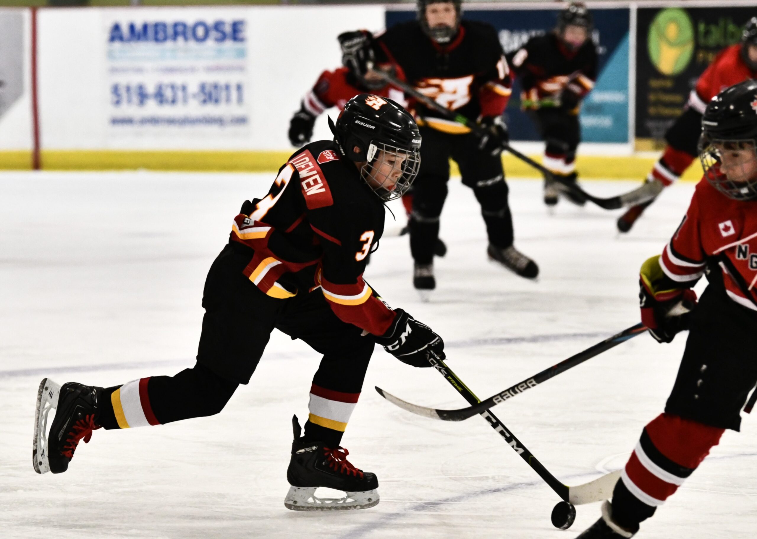 Featured image for "AMHA U11 Rep team squeezes out a win 3-2 over Ingersoll"