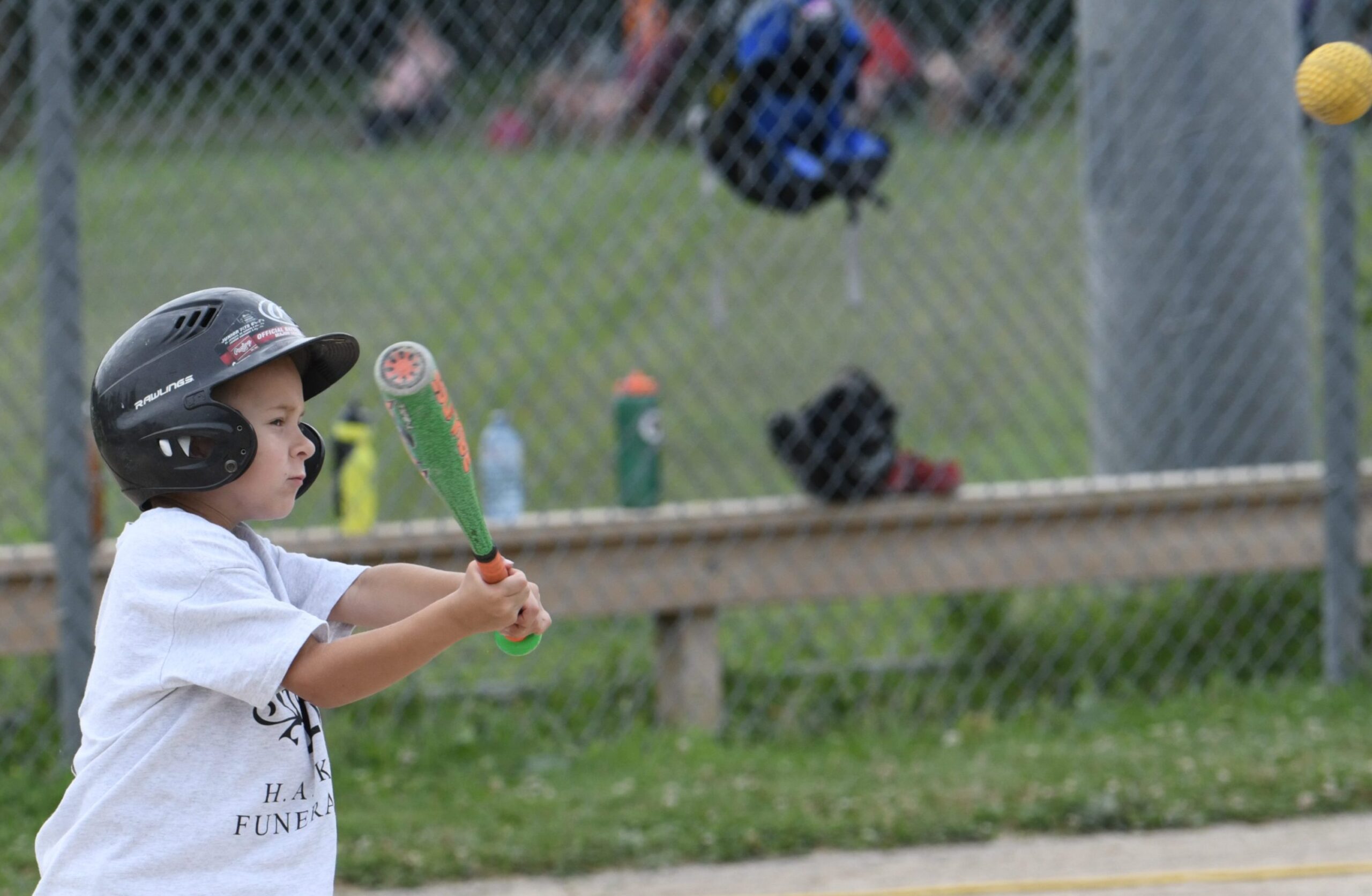 Featured image for "Up to bat for 7 and Under ball"
