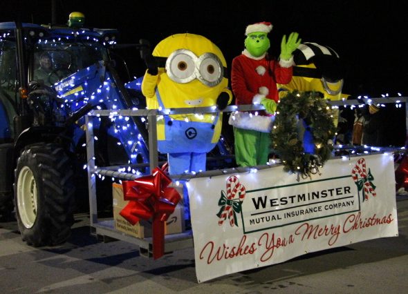 Featured image for "Grinch a star of Belmont holiday parade"