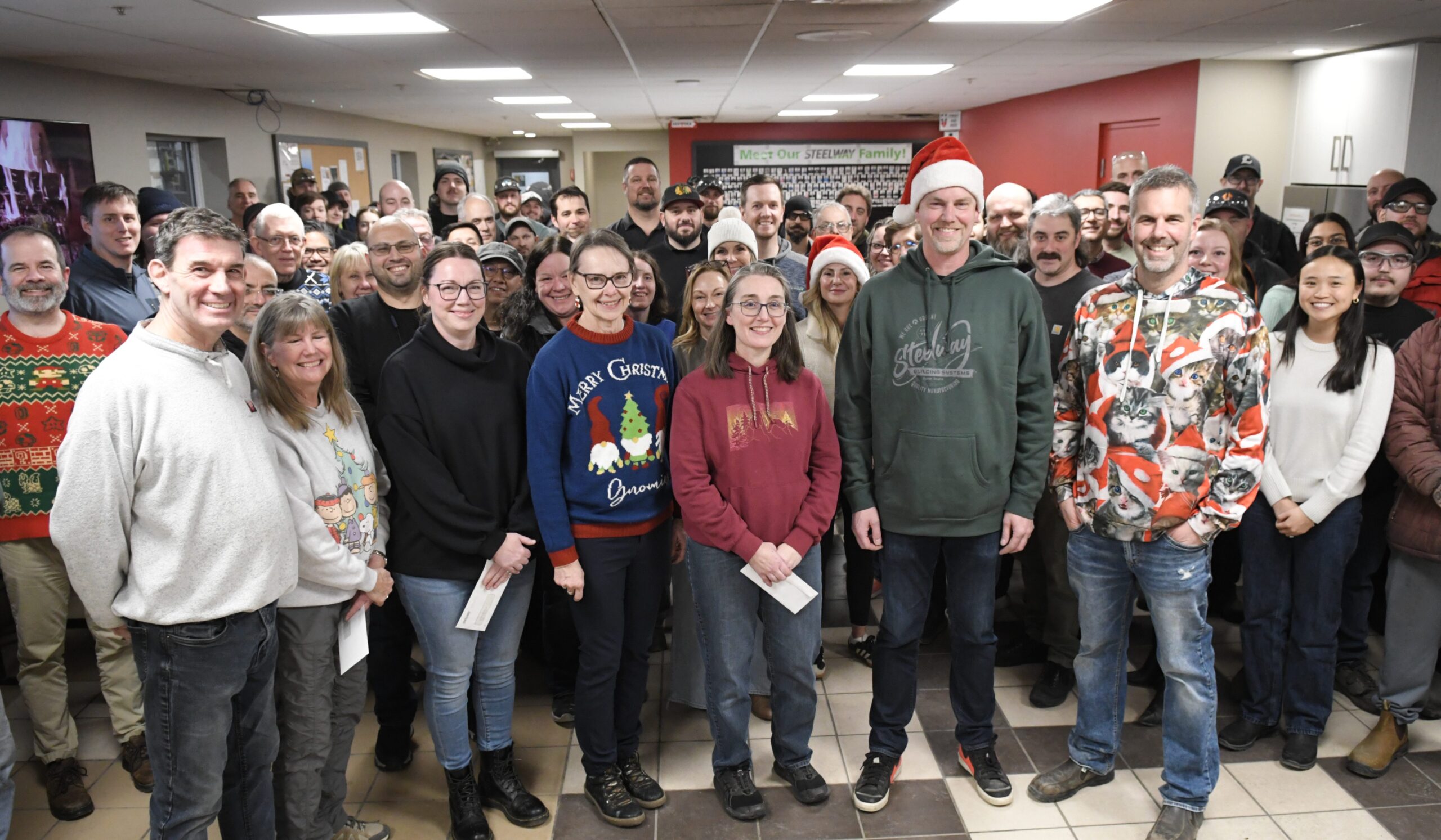 Featured image for "Steelway, employees give $77,878 to food banks"