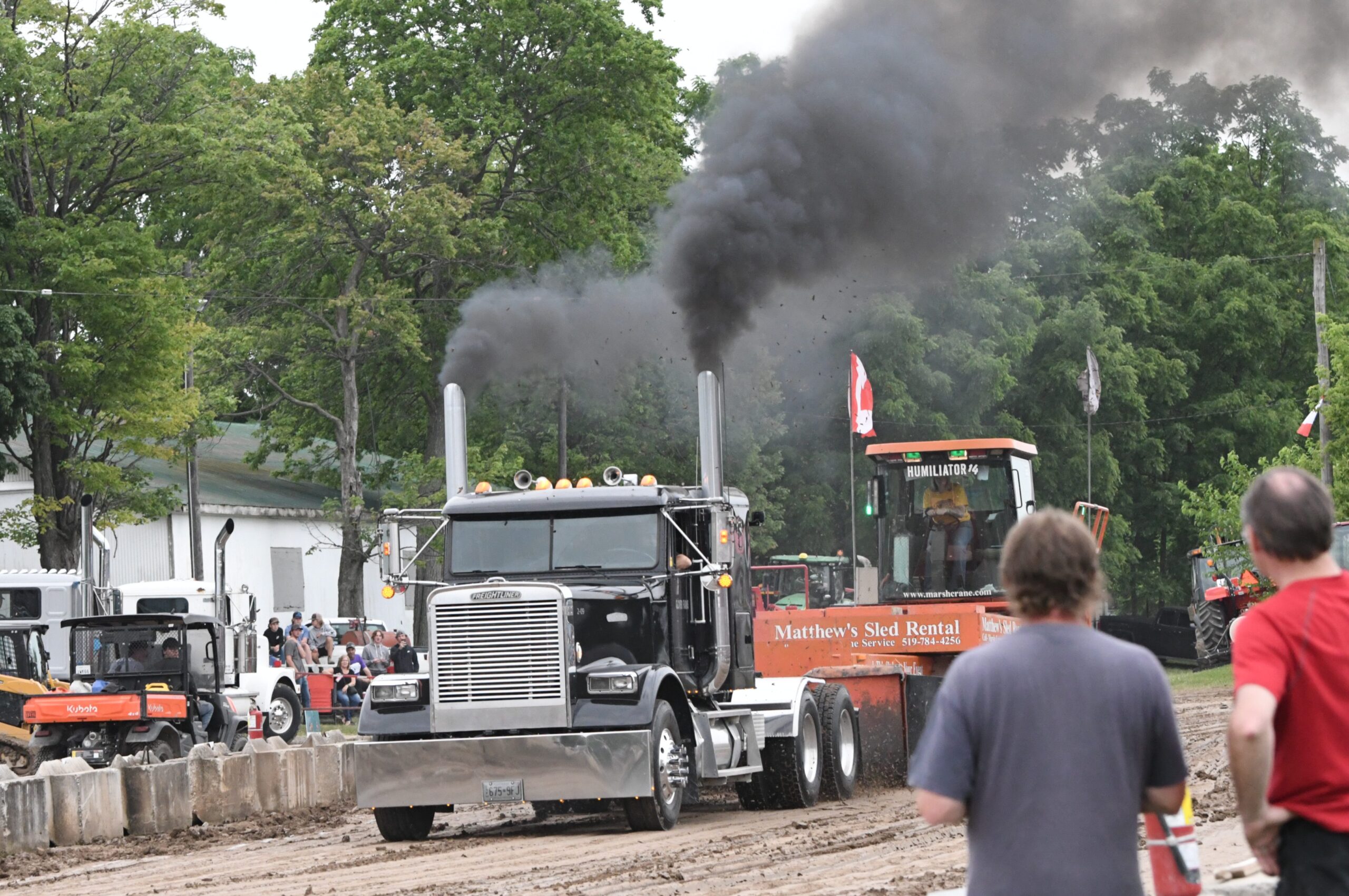 Featured image for "Smoking up the sky at Truck and Tractor Pull"