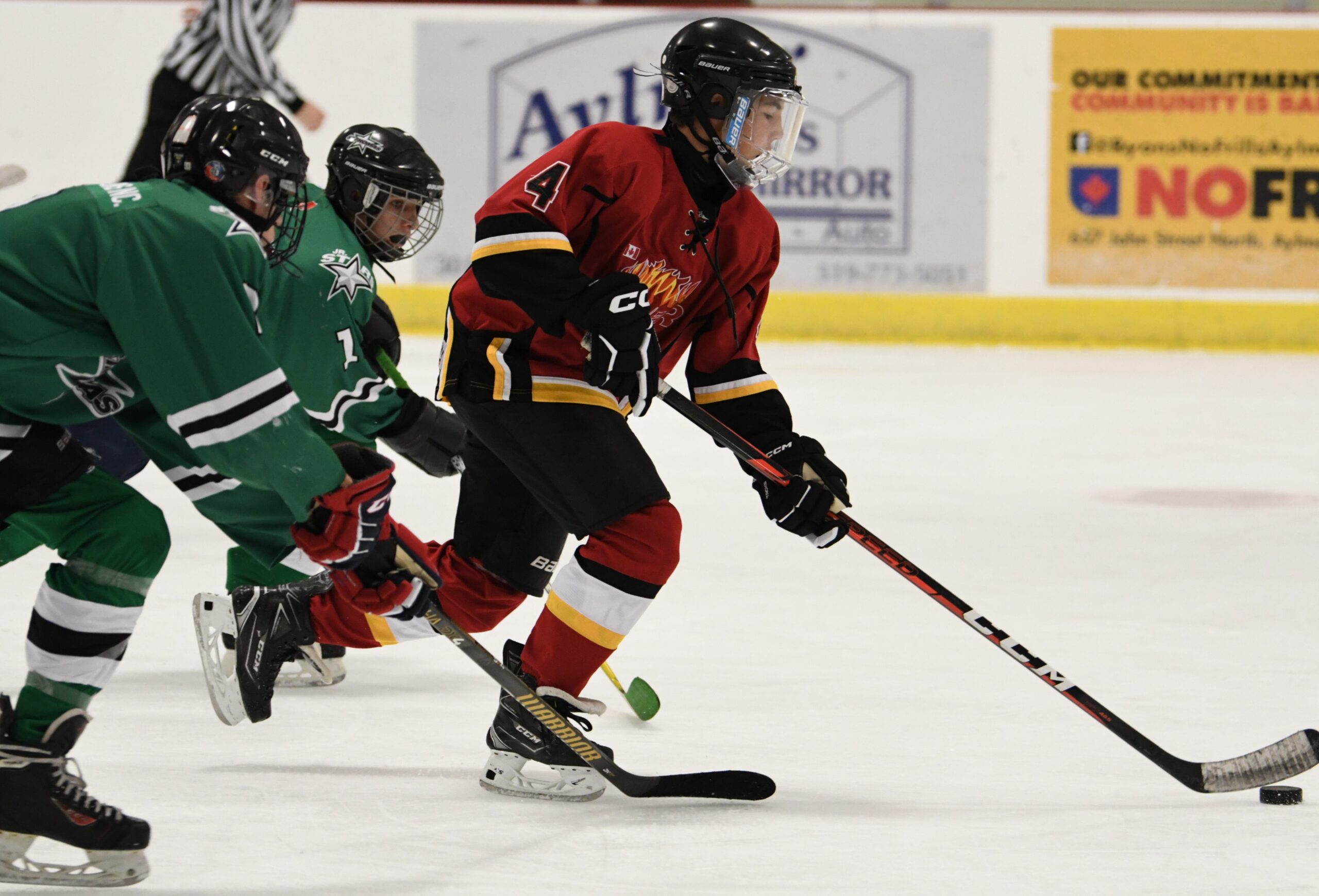 Featured image for "Aylmer, St. Thomas U15LL teams fight to 4-4 tie"