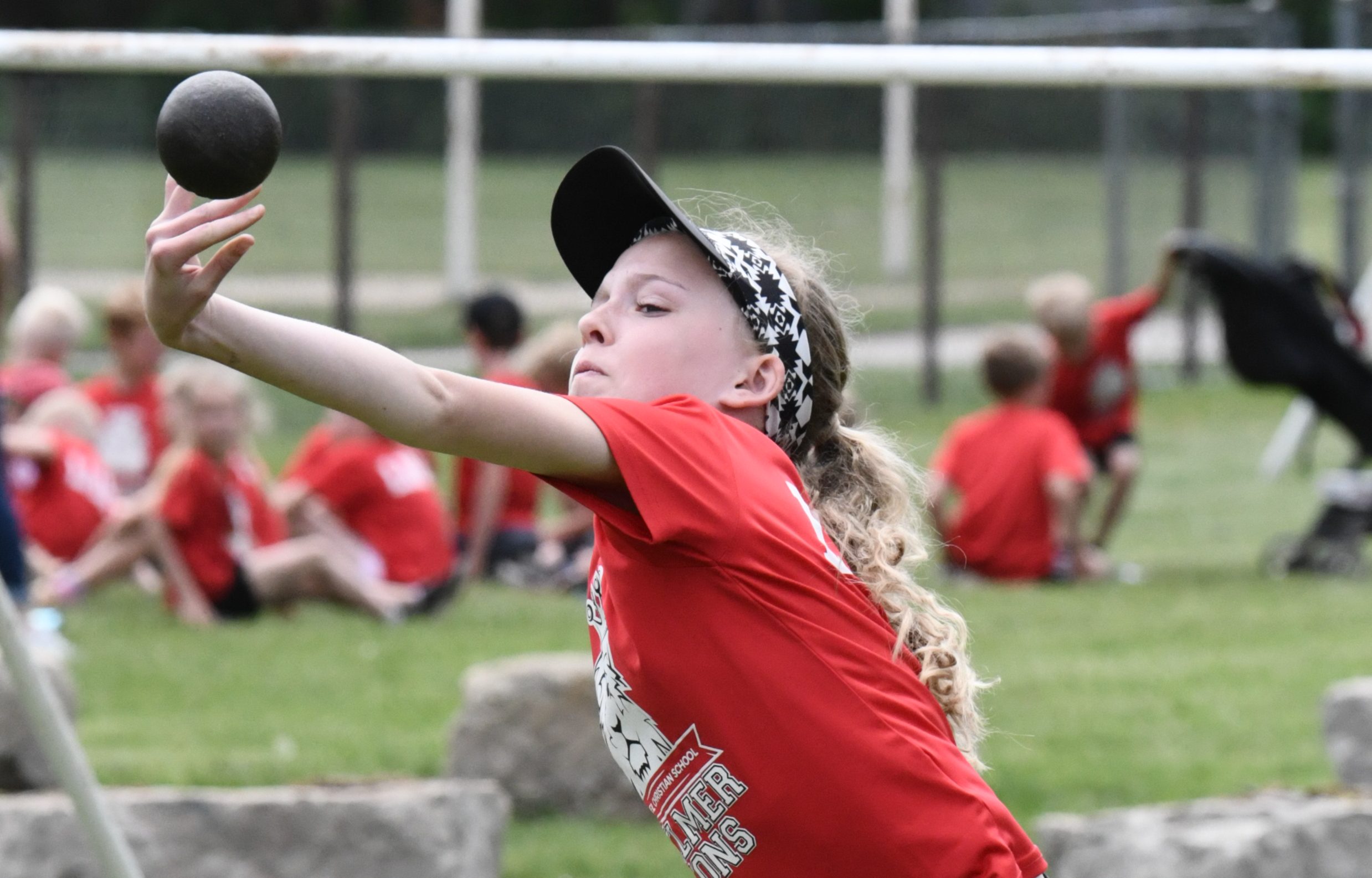Featured image for "Putting the shot at ICS track and field day"
