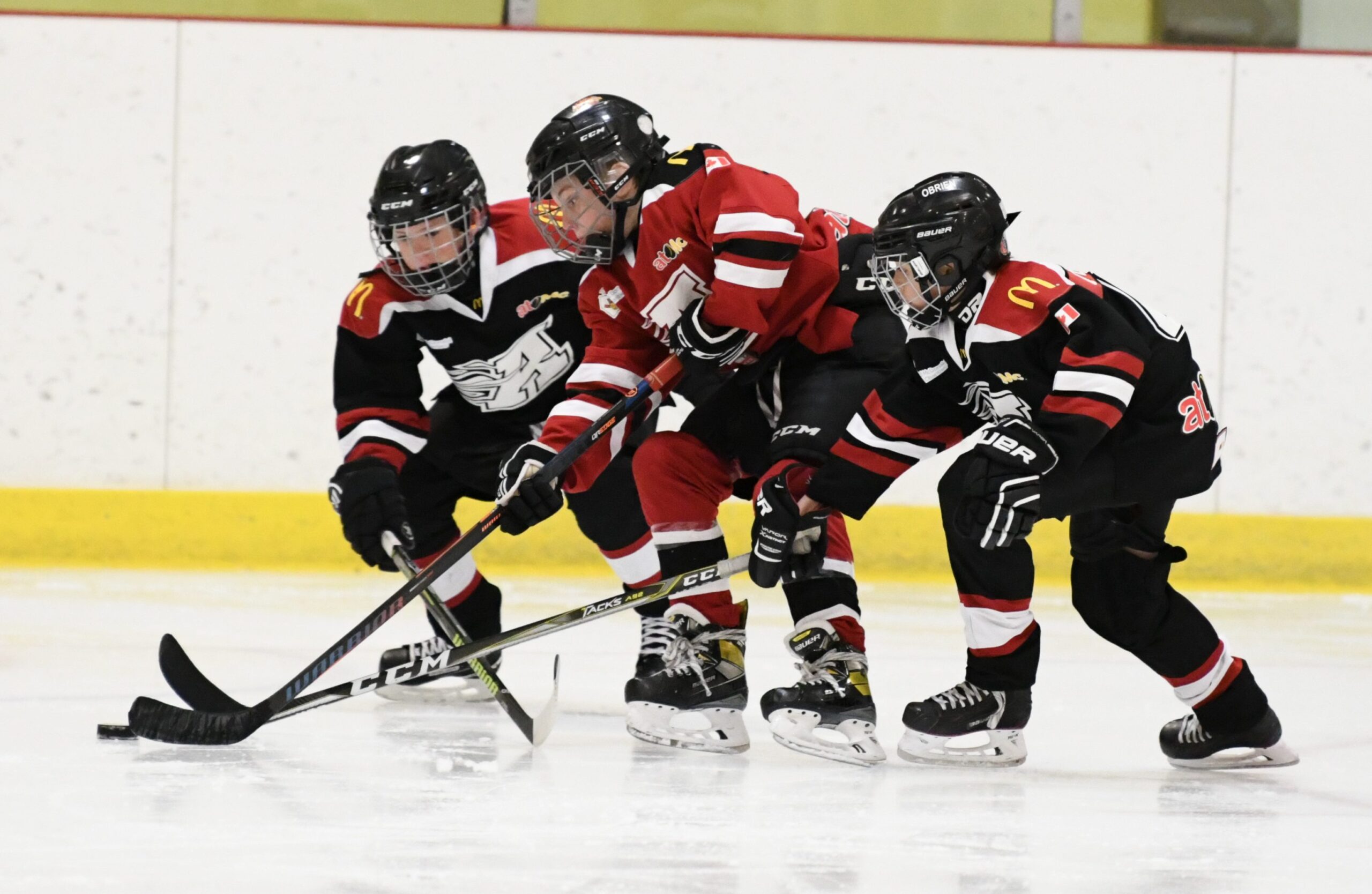 Featured image for "U11 Red, in black, takes on U11 Black, in red"